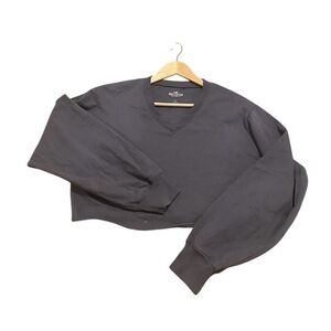 Hollister cropped sweater